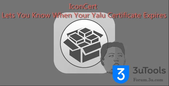 IconCert: Hiển thị Giấy chứng nhận còn lại của bạn Thời gian vào Yalu / mach_portal Biểu tượng Ứng d